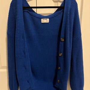 Old Navy Women's Royal Blue Cardigan